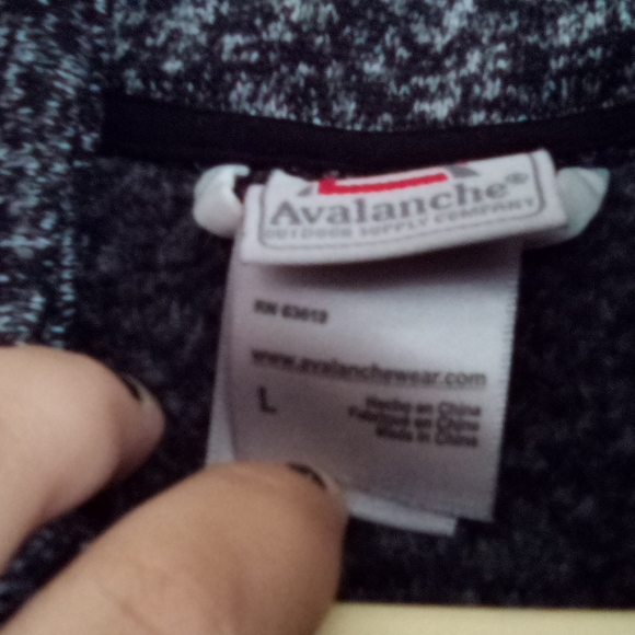 Grey white and black sweatshirt - Picture 2 of 3